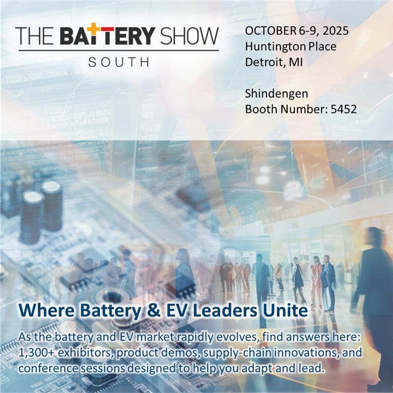 THE BATTERY SHOW NORTH AMERICA 2025