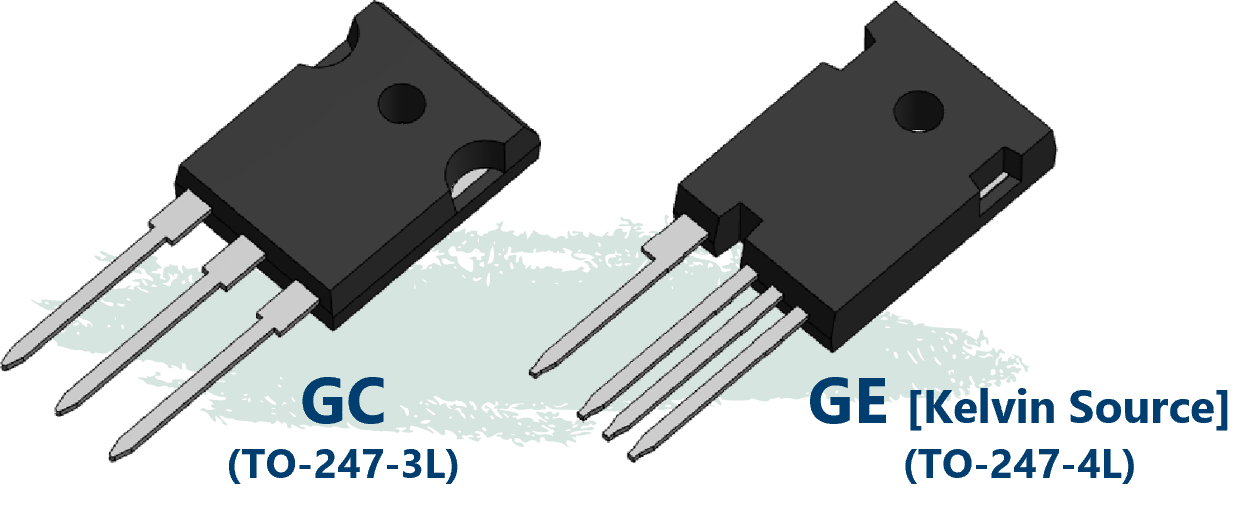 SiC-MOSFETs, Through hole device(GC/GE)
